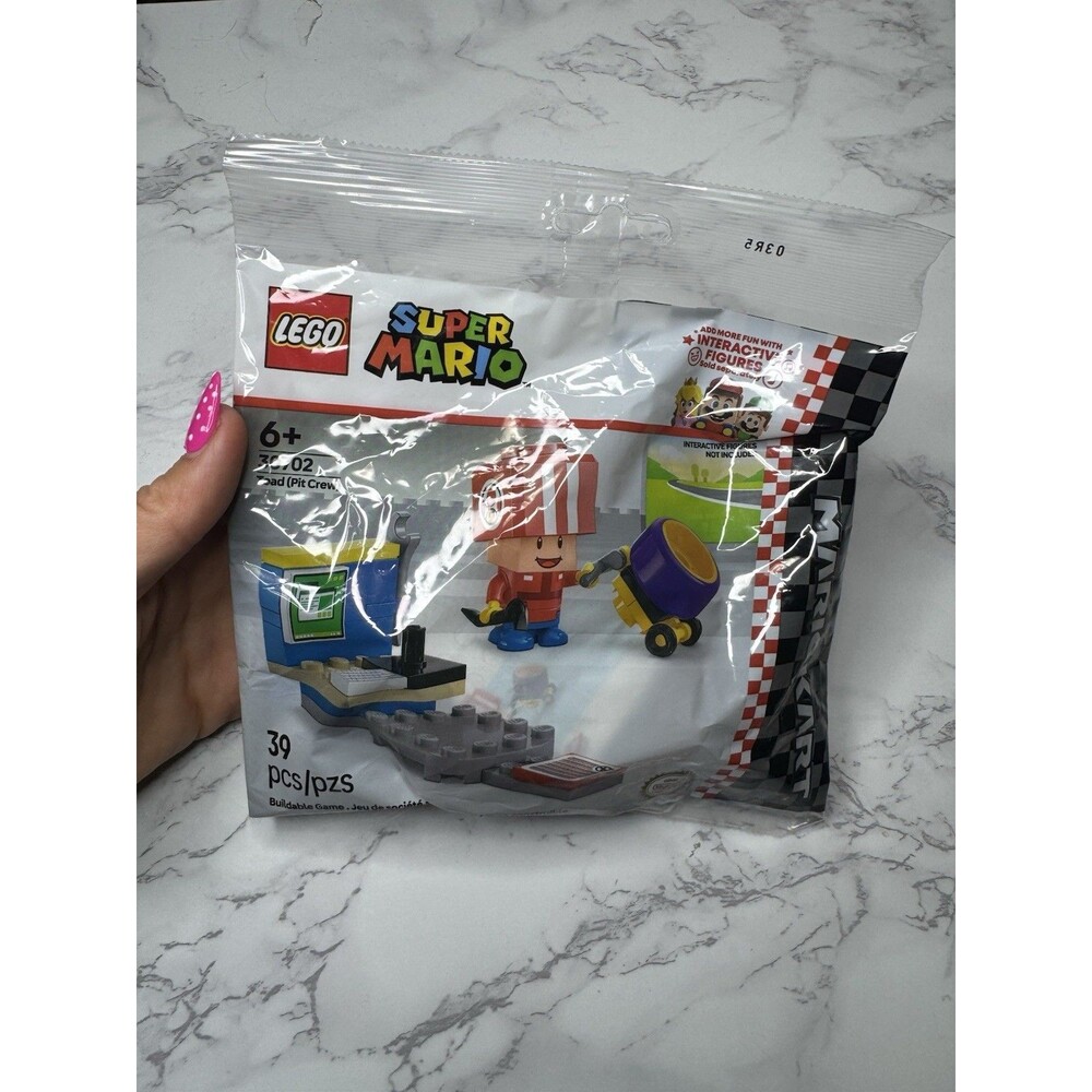LEGO Super Mario Mario Kart Toad (Pit Crew) 30702 Polybag Set 39 pcs